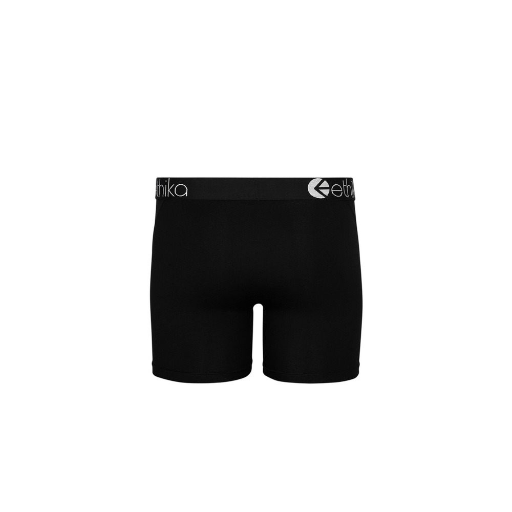 Ethika Womens Lounge Short Black Ribbed‎ Modal Spandex WLLS1001 Large